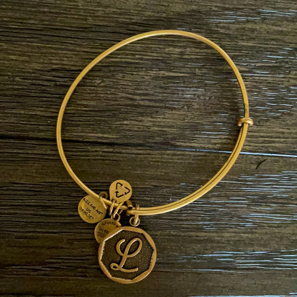 Alex and Ani “L” bracelet